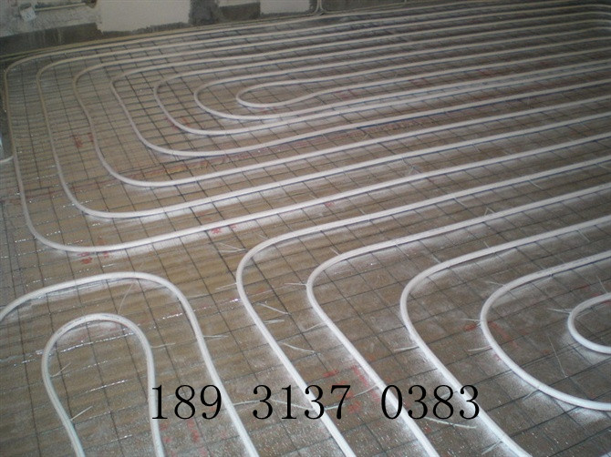 固定好的地暖网片展示图